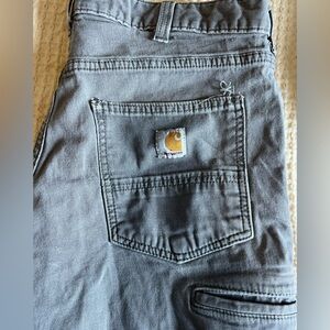 Carhartt Gray Relaxed Fit Pants
